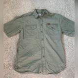 Carhartt Shirts | Carhartt Button Down Fisherman Shirt Lightweight Durable Small Green | Color: Green | Size: S