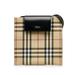 Burberry Bags | Burberry Nova Check Plate Shoulder Bag Beige Black Pvc Leather Women's Burberry | Color: Black | Size: Os