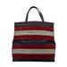 Burberry Bags | Burberry Border Nova Check Tote Bag Red Blue White Women's Burberry | Color: White | Size: Os