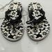 Kate Spade Shoes | Kate Spade Black And White Flip Flops | Color: Black/White | Size: 5