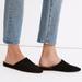 Madewell Shoes | Madewell Black Suede Kasey Mule Shoes. Size 7 Original Msrp $128.00 | Color: Black | Size: 7