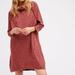 Free People Dresses | Free People Beach Women's Midi Dress | Color: Brown/Red | Size: Two Body