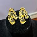 Kate Spade Jewelry | Kate Spade Lemon Yellow Dangling Earrings | Color: Yellow | Size: Os