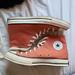 Converse Shoes | Converse All-Star Chuck Taylor Shoes | Color: Orange/White | Size: 11