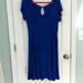 Torrid Dresses | Blue Bird Print Dress | Color: Blue | Size: 1x