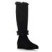 Tory Burch Shoes | Nwt Tory Burch Marcel Genuine Shearling Boot | Color: Black | Size: Various