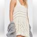 Free People Dresses | Free People Voile And Lace Trapeze Slip Color Tea Size Small | Color: Cream/White | Size: S