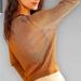 Free People Sweaters | Free People H2o Sweater In Tigers Eye Size Medium. Nwt | Color: Brown/Gold | Size: M