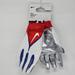 Nike Accessories | Nike Superbad Football Gloves Multicolor Men's Size Small New | Color: Red/White | Size: Small