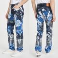 Levi's Jeans | Levi’s 501 ‘93 Tie Dye Straight Leg Jeans | Color: Black/Blue | Size: 30