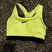 Nike Intimates & Sleepwear | Nike Sports Bra | Color: Green/Yellow | Size: S