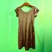 Free People Dresses | Free People Bronze Sequins Body Con Dress Sz S | Color: Brown | Size: S