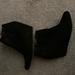 Jessica Simpson Shoes | Jessica Simpson Size 11, Wedge Bootie Faux, Suede, Lightly Worn | Color: Black | Size: 11
