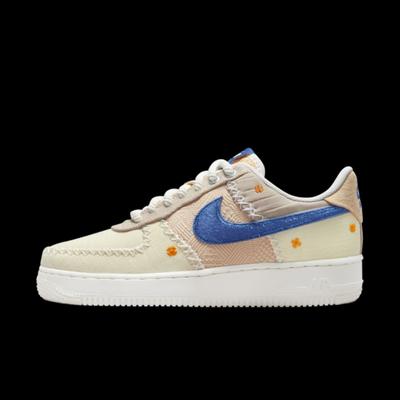 Nike Shoes | Like New - Nike Air Force 1 Low '07 Premium Women's Shoes 40th Anniversary Sz 7 | Color: Blue/White | Size: 7