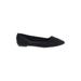 Torrid Flats: Black Solid Shoes - Women's Size 10 Plus - Pointed Toe