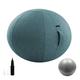 SinSed Foldable Balance Exercise Ball Chair: Pilates Yoga Ball Chair with Cover and Pump - Ideal for Birthing, Stability, Fitness, and Sitting - Includes Handle and Stability Ball Cover - Enhance Your