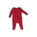 Baby Gap Long Sleeve Outfit: Red Jacquard Bottoms - Size 6-12 Month