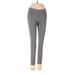 Adidas Leggings: Gray Print Bottoms - Women's Size X-Small