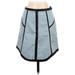 Barneys New York Casual Skirt: Blue Color Block Bottoms - Women's Size 2