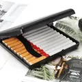 Boîte à cigares en métal et cuir pour homme et femme étui à cigares accessoires pour fumeurs