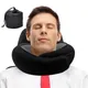 Oreiller cervical de voyage avec coussin de tête soutien-tête confortable accessoires d'oreiller