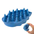 Brosse de bain 2 en 1 pour animaux de compagnie massage et shampooing peigne pour chats chiens et