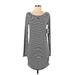 RACHEL Rachel Roy Casual Dress - Sweater Dress: Gray Dresses - New - Women's Size Small