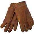 Bores Antik Motorrad Handschuhe, braun, Größe XL