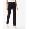 5-Pocket-Hose BRAX "Style MARY", Damen, Gr. 50, Normalgrößen, blau (dunkelblau), 96% Baumwolle, 4% Elasthan, Hosen 5-Pocket-Hose