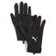 Feldspielerhandschuhe PUMA "individualWINTERIZED Fußballhandschuhe Erwachsene" Gr. L, schwarz-weiß (black white) Damen Handschuhe Sporthandschuhe