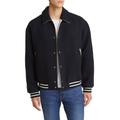 Fall Wool Blend Varsity Jacket