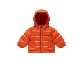 MONCLER ENFANT New Aubert Down Jacket, Boy, Orange, Size: 9/12M