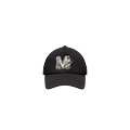 MONCLER ENFANT Monogram Baseball Cap, Boy, Black, Size: S