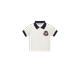 MONCLER ENFANT Monogram Polo Shirt, White, Size: 18/24M