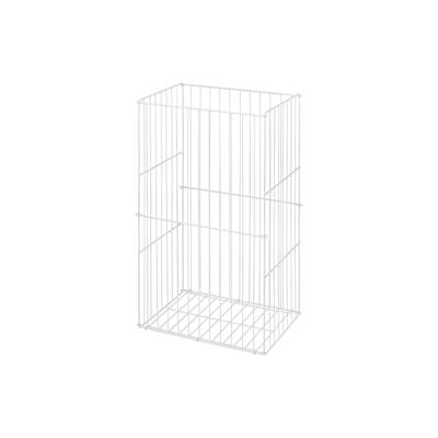 Satino Abfallsammler 330110 Draht groß 60 Liter weiß Image