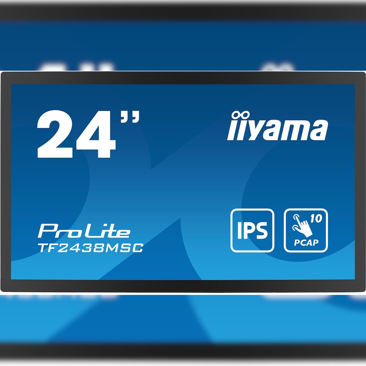 Iiyama TF2438MSC-B1 IIYAMA 60.5cm (23,8") TF2438MSC-B1 16:9 M-Touch HDMI+USB Spk retail Image
