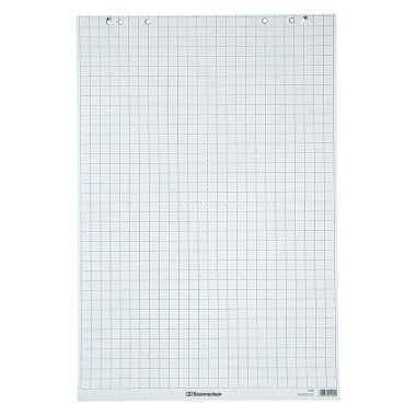 Soennecken Flipchartblock 1140 68x99cm 20Bl. kariert 10 St./Pack. Image