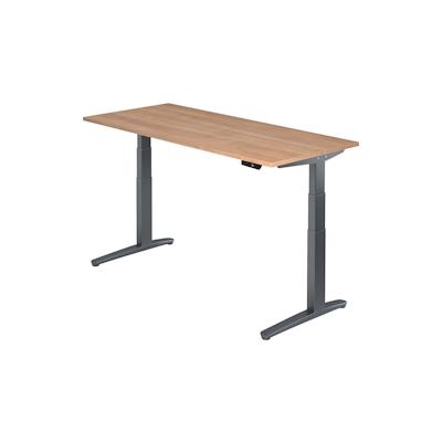 bümö elektrisch höhenverstellbarer Schreibtisch 180x80 cm mit Memory-Steuerung - Design Schreibtisch höhenverstellbar elektrisch, elektrischer Image