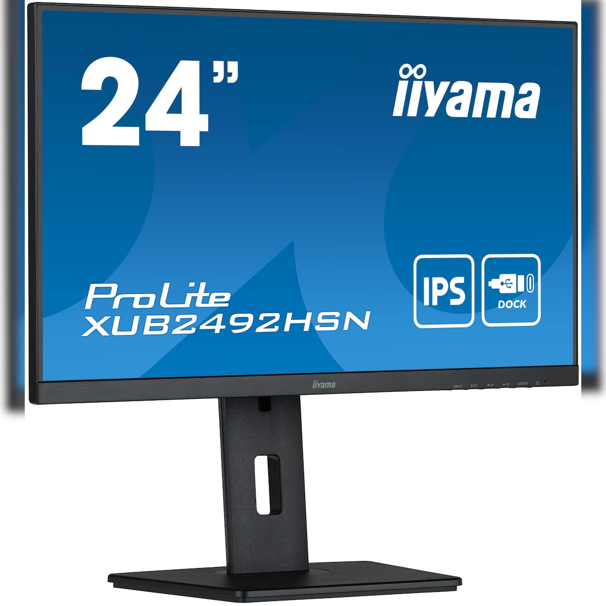 iiyama ProLite XUB2492HSN-B5 LED display 61 cm (24") 1920 x 1080 Pixel Full HD Schwarz Image