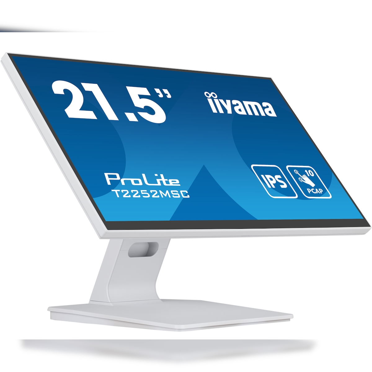 iiyama T2252MSC-W2 iiyama ProLite T2252MSC-W2 Monitor 55,0 cm (21,0 Zoll) weiß