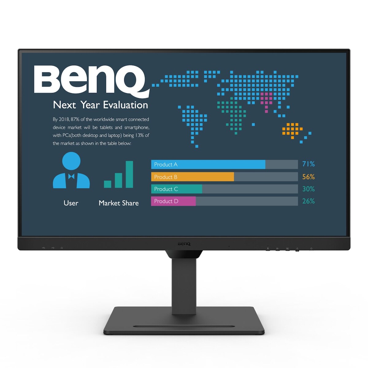 BenQ 9H.LLLLA.TPE BenQ BL2790QT Monitor 69,0 cm (27,0 Zoll) schwarz Image