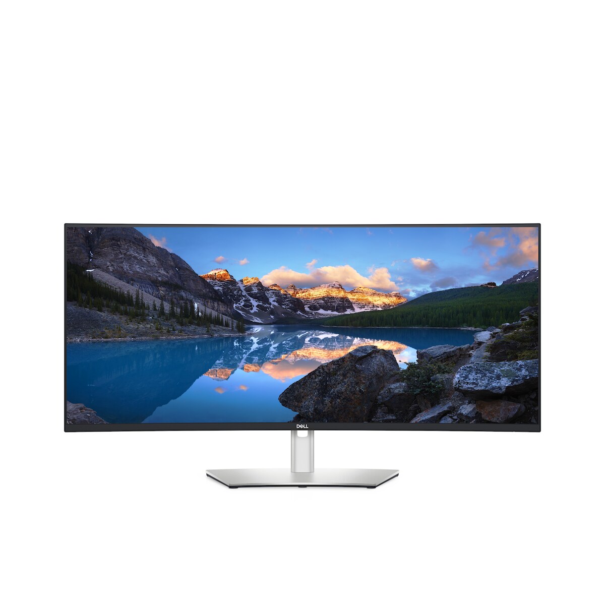 DELL UltraSharp U3824DW LED display 95,2 cm (37.5") 3840 x 1600 Pixel Wide Quad HD+ LCD Schwarz, Silber Image