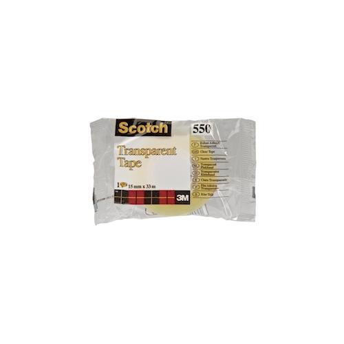 Scotch Klebeband 5501533K 15mmx33m transparent