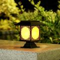 LWITHSZG 2PC Solar Fence Post Lights Outdoor Solar Powered Post Cap Lights Solar Lights Outdoor Waterproof LED Decorative Lighting for 4x4 5x5 or 6x6 Posts Patio Yard Landscape Decor