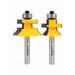 tongue and router bits set flooring 2 bit flooring 1/4-inch shank 15229q