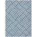 Addison Rugs Chantille ACN620 Blue 8 x 10 Indoor Outdoor Area Rug Easy Clean Machine Washable Non Shedding Bedroom Living Room Dining Room Kitchen Patio Rug