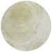 Addison Rugs Chantille ACN713 Khaki 8 x 8 Indoor Outdoor Round Area Rug Easy Clean Machine Washable Non Shedding Bedroom Entry Living Room Dining Room Kitchen Patio Rug