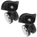 2 Pcs Suitcase Wheels Cart Grill Casters Replacement Accessories for Trolley Traveling Home Furniture