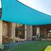 LOVE STORY 12 x EC36 16 Rectangle Turquoise Blue Sun Shade Sail Canopy UV Block Awning for Outdoor Patio Garden Backyard