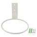 M METERXITY 3 Pack EC36 Flower Pots Holder - Ring Wall Mount Metal Planter Stands Plants Flower Pot Racks Apply to Outdoor Home Decor(White 4 )